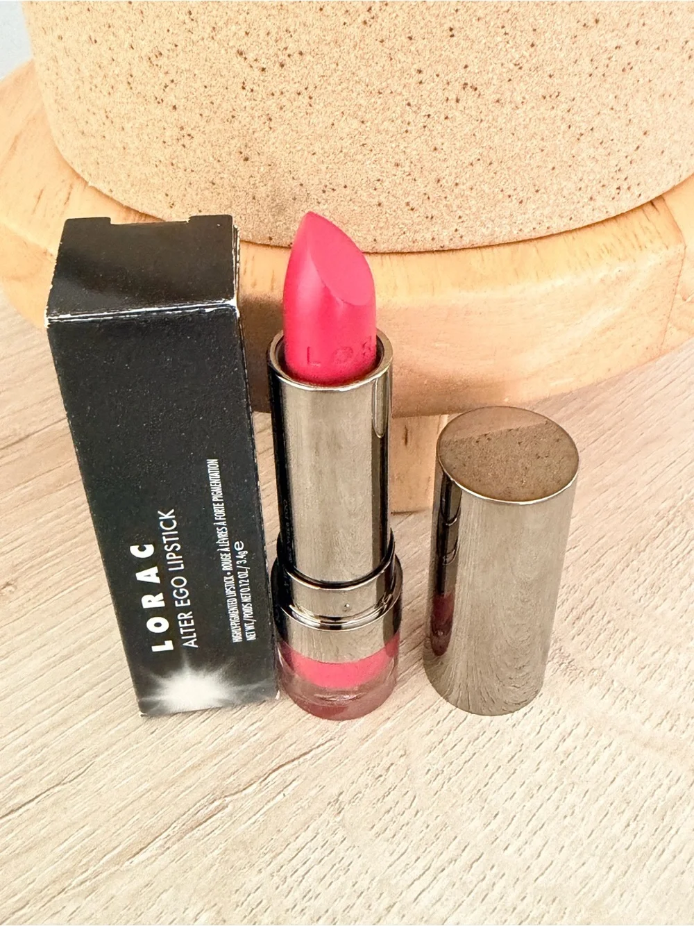 LORAC Satin Matte Lipstick - Shade: Seductress/Pink